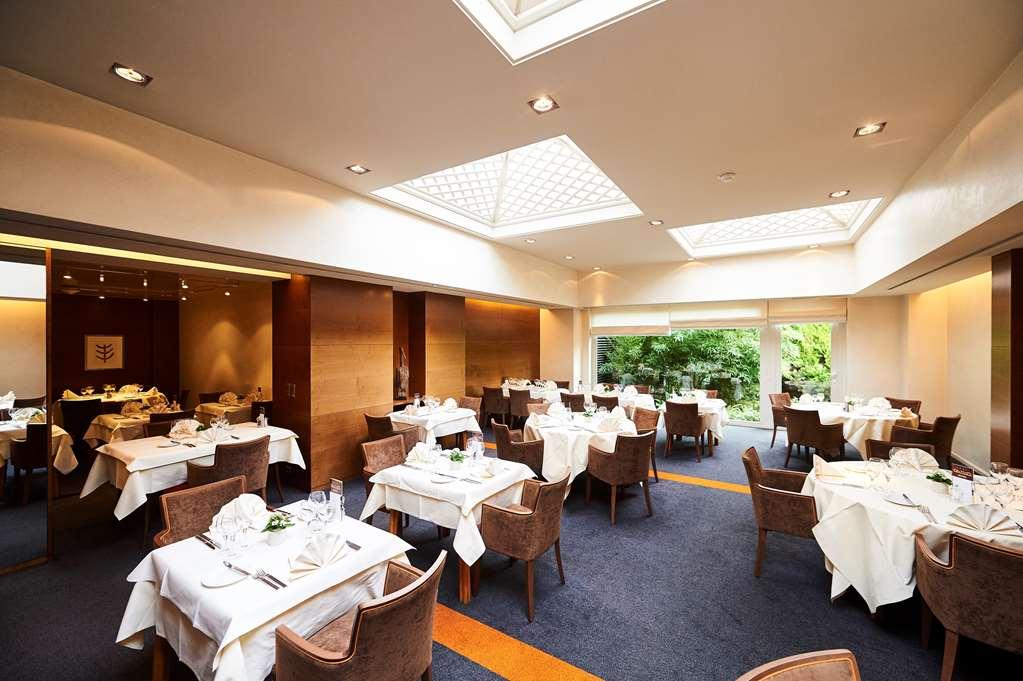 גמבלו Hotel Les 3 Cles מסעדה תמונה